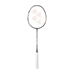 Rakieta do badmintona Yonex Nanoflare 700 Play (lekko grifflastyczna, elastyczna) 2025 fioletowa - naciągnięta -